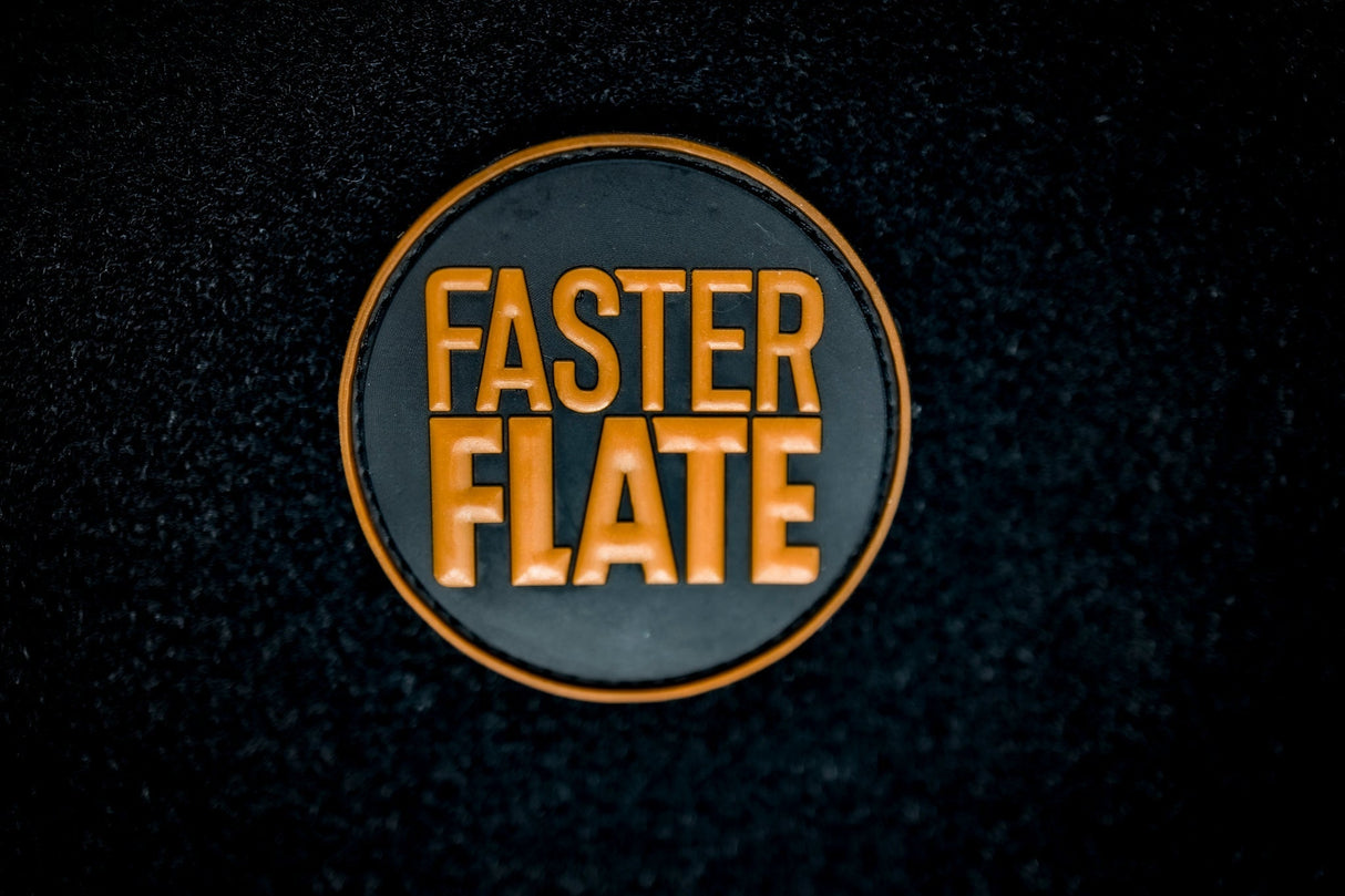 FasterFlate Logo Velcro Patch - Xtrusion Overland