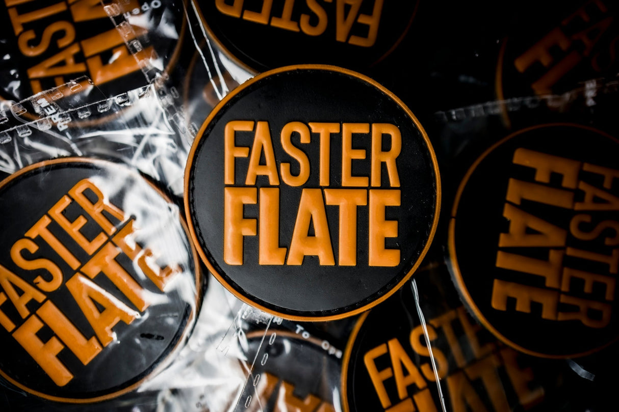 FasterFlate Logo Velcro Patch - Xtrusion Overland