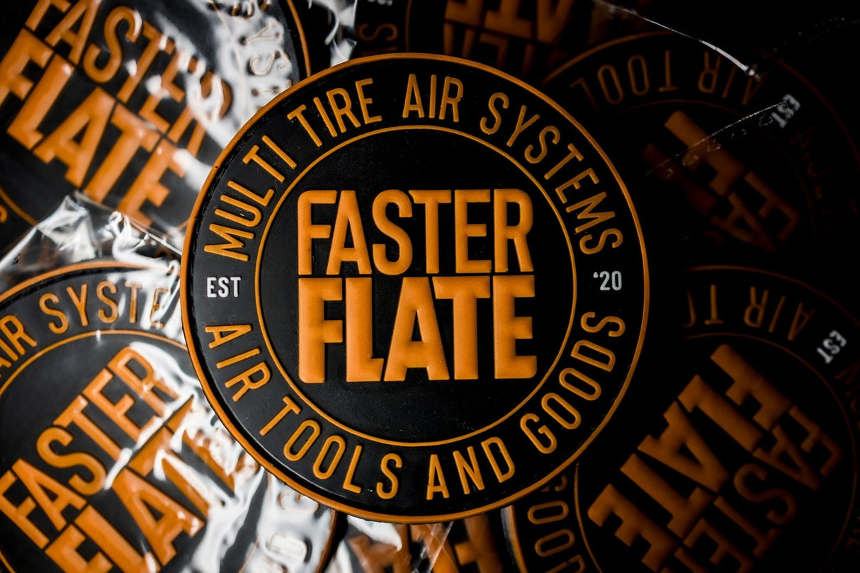 FasterFlate Multi-Tire Air Systems and Goods Velcro Patch - Xtrusion Overland