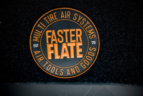 FasterFlate Multi-Tire Air Systems and Goods Velcro Patch - Xtrusion Overland