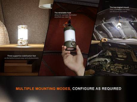 Fenix CL26R PRO High Performance LED Rechargeable Camping Lantern - Xtrusion Overland