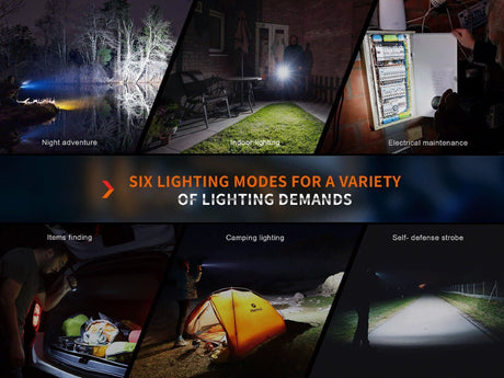 Fenix E35R High-Performance Rechargeable LED Flashlight - Xtrusion Overland