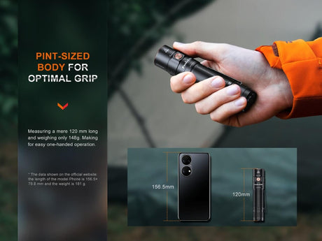 Fenix E35R High-Performance Rechargeable LED Flashlight - Xtrusion Overland