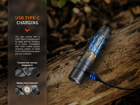 Fenix E35R High-Performance Rechargeable LED Flashlight - Xtrusion Overland