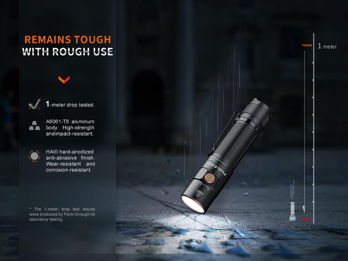 Fenix E35R High-Performance Rechargeable LED Flashlight - Xtrusion Overland
