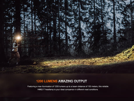 Fenix HM62-T Lightweight Trail Running Headlamp - Xtrusion Overland