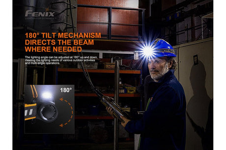 Fenix HM70R Rechargeable LED Headlamp - 1600 Lumens - Xtrusion Overland