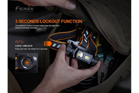 Fenix HM70R Rechargeable LED Headlamp - 1600 Lumens - Xtrusion Overland