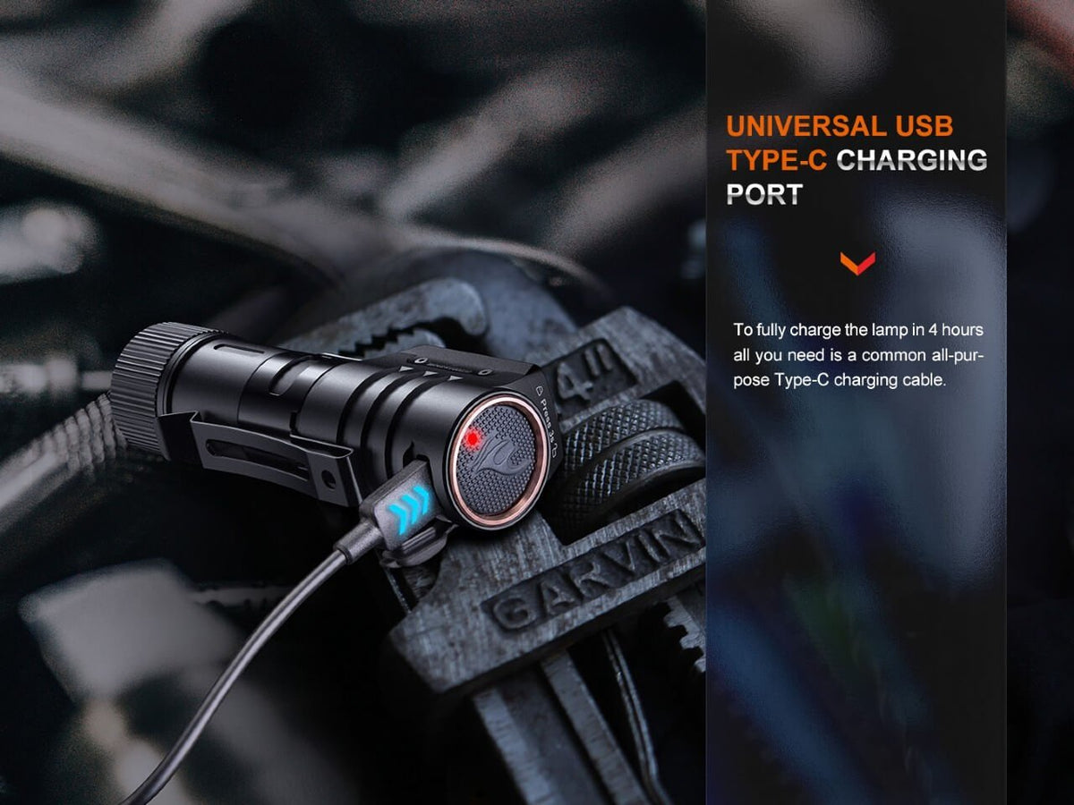 Fenix HM71R Rechargeable Industrial LED Headlamp - Xtrusion Overland
