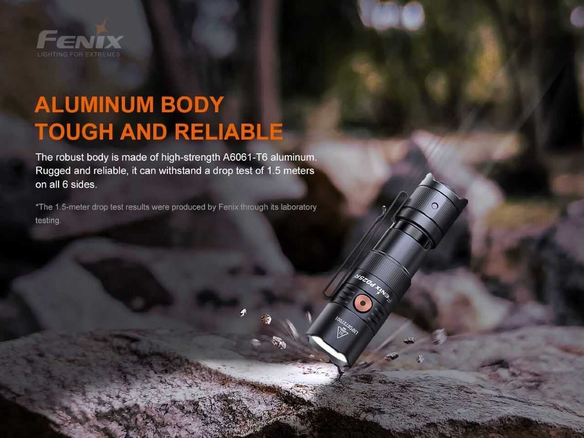 Fenix PD25R Rechargeable LED Flashlight - Xtrusion Overland
