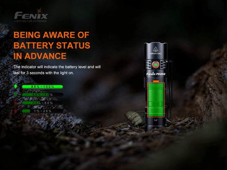 Fenix PD25R Rechargeable LED Flashlight - Xtrusion Overland