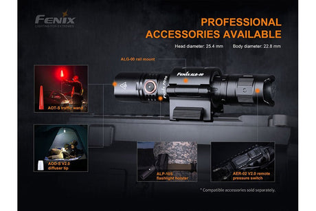 Fenix PD35 V3.0 Everyday Carry Flashlight - 1700 Lumens - Xtrusion Overland