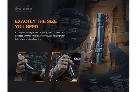 Fenix PD35 V3.0 Everyday Carry Flashlight - 1700 Lumens - Xtrusion Overland