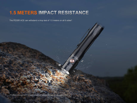 Fenix PD35R ACE Multi-mode Tactical Flashlight - Xtrusion Overland