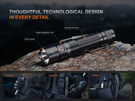 Fenix PD35R ACE Multi-mode Tactical Flashlight - Xtrusion Overland