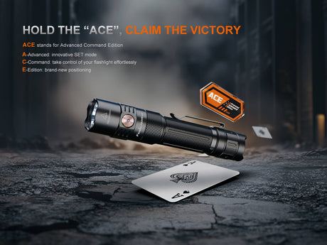 Fenix PD35R ACE Multi-mode Tactical Flashlight - Xtrusion Overland
