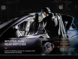 Fenix PD35R Compact Rechargeable Tactical Flashlight - Xtrusion Overland