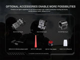 Fenix PD35R Compact Rechargeable Tactical Flashlight - Xtrusion Overland