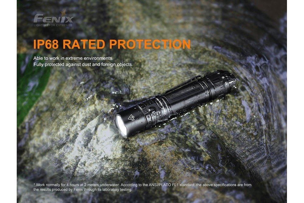 Fenix PD36 TAC Tactical Flashlight - 3000 Lumens - Xtrusion Overland