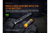 Fenix PD36 TAC Tactical Flashlight - 3000 Lumens - Xtrusion Overland