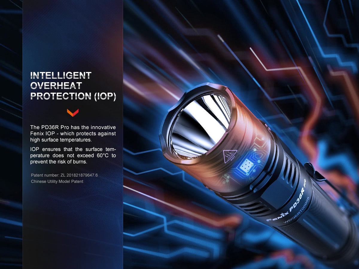 Fenix PD36R Pro 2800 Lumen Flashlight - Xtrusion Overland