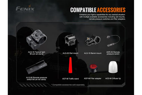 Fenix TK20R V2.0 Rechargeable Flashlight | 3000 lumens - Xtrusion Overland