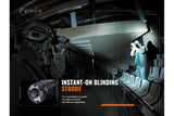 Fenix TK20R V2.0 Rechargeable Flashlight | 3000 lumens - Xtrusion Overland