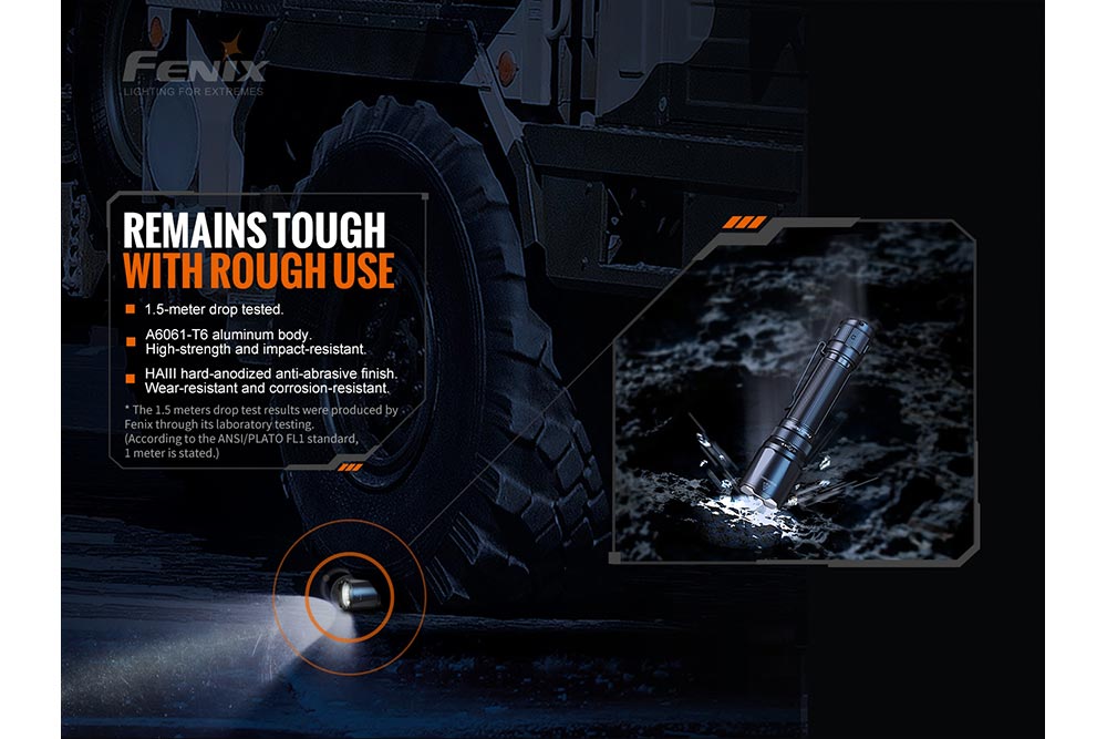 Fenix TK20R V2.0 Rechargeable Flashlight | 3000 lumens - Xtrusion Overland