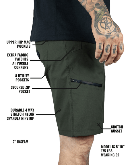 Field Short - Dk Army - Xtrusion Overland