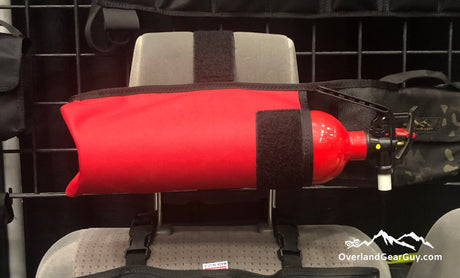 Fire Extinguisher Headrest Pouch - Xtrusion Overland