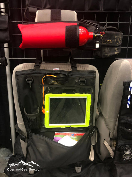 Fire Extinguisher Headrest Pouch - Xtrusion Overland