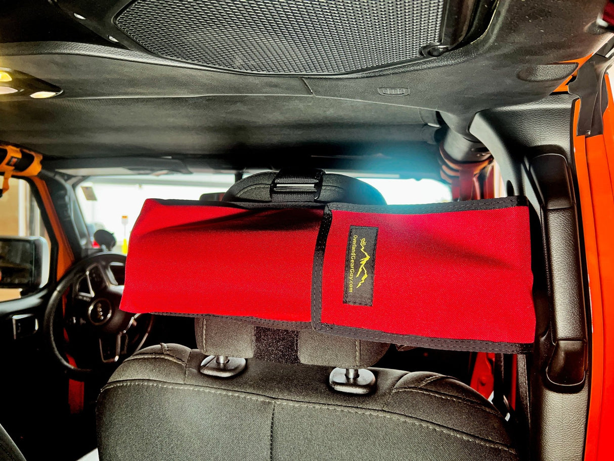 Fire Extinguisher Headrest Pouch - Xtrusion Overland