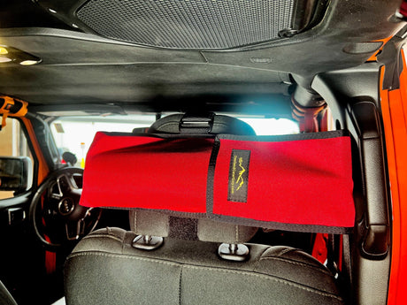Fire Extinguisher Headrest Pouch - Xtrusion Overland