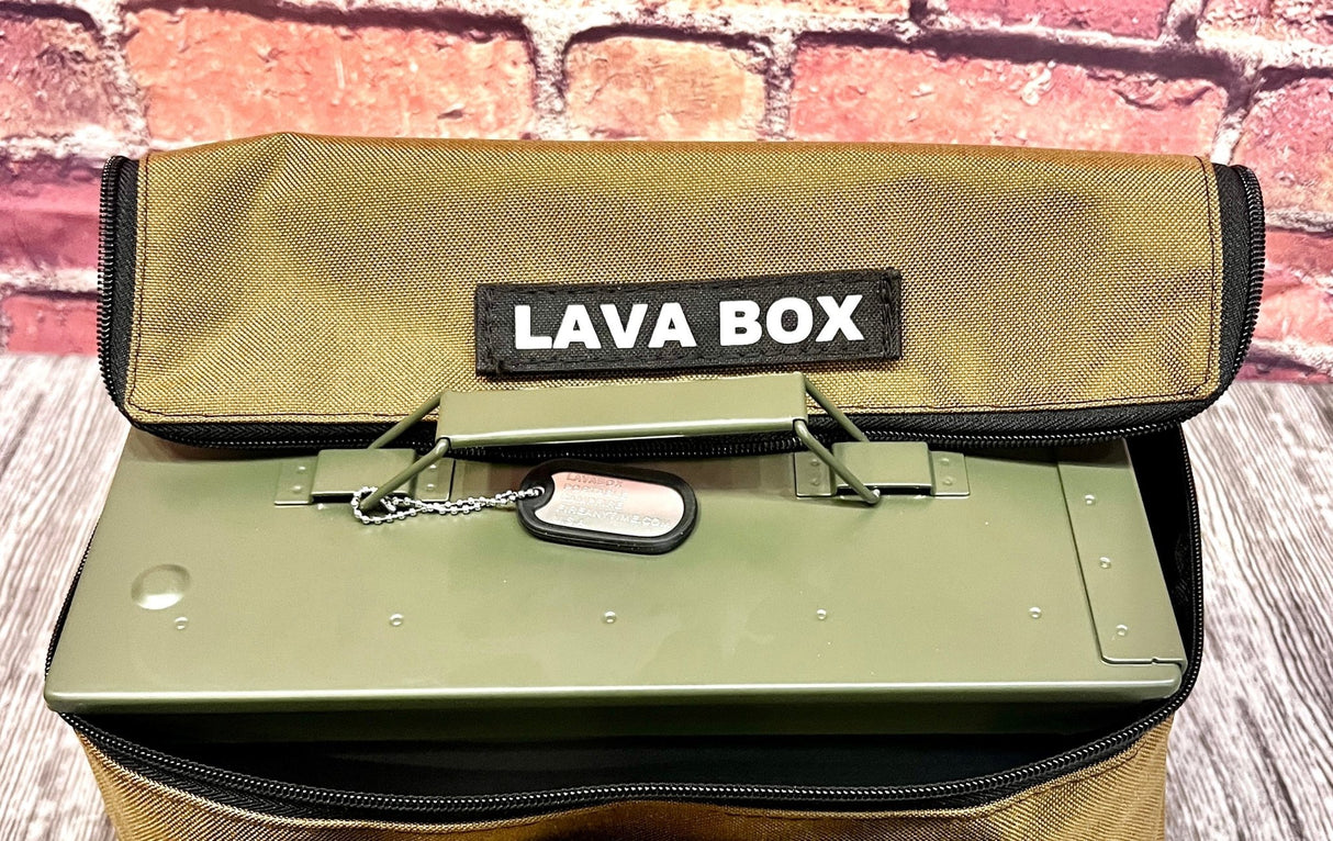 FIRECAN PORTABLE FIRE PIT Carry Bag - IGNIK - Lava Box - Xtrusion Overland