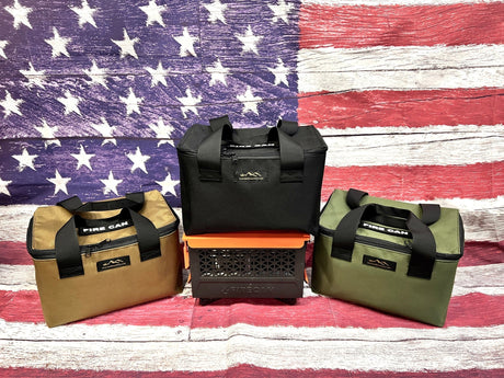 FIRECAN PORTABLE FIRE PIT Carry Bag - IGNIK - Lava Box - Xtrusion Overland