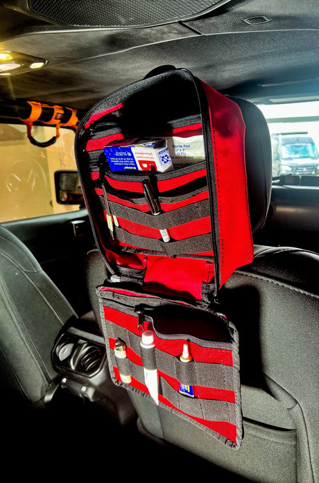 First Aid Kit Headrest Pouch - IFAK - Xtrusion Overland