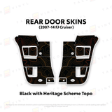 FJ Cruiser Door Skins - Xtrusion Overland
