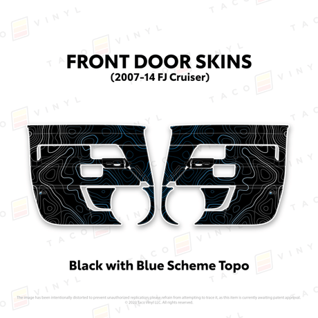 FJ Cruiser Door Skins - Xtrusion Overland