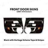 FJ Cruiser Door Skins - Xtrusion Overland