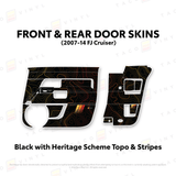 FJ Cruiser Door Skins - Xtrusion Overland