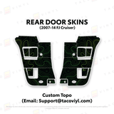 FJ Cruiser Door Skins - Xtrusion Overland