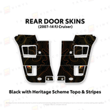 FJ Cruiser Door Skins - Xtrusion Overland