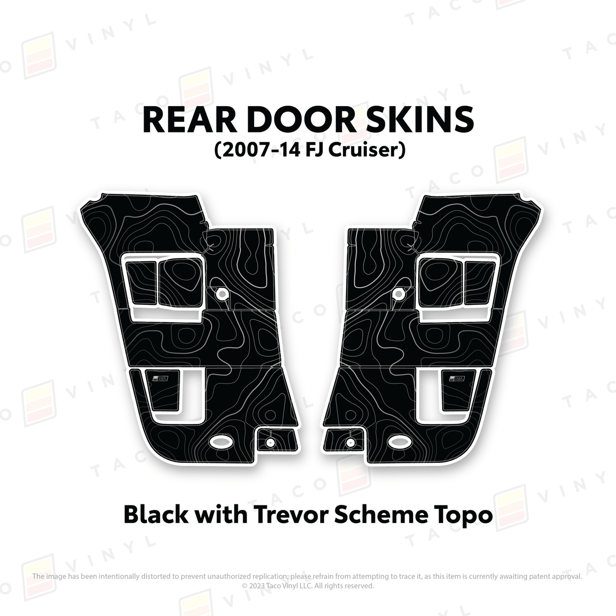FJ Cruiser Door Skins - Xtrusion Overland