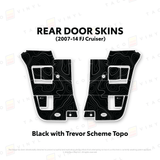 FJ Cruiser Door Skins - Xtrusion Overland