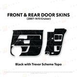 FJ Cruiser Door Skins - Xtrusion Overland
