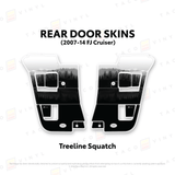 FJ Cruiser Door Skins - Xtrusion Overland
