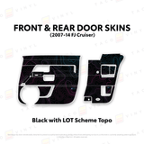FJ Cruiser Door Skins - Xtrusion Overland
