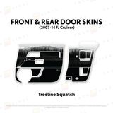 FJ Cruiser Door Skins - Xtrusion Overland
