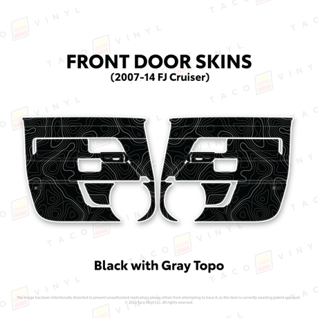 FJ Cruiser Door Skins - Xtrusion Overland