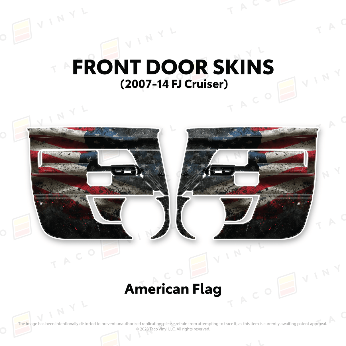 FJ Cruiser Door Skins - Xtrusion Overland